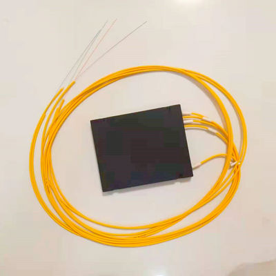 Ενιαίος θραύστης PLC οπτικών ινών 1x4 τρόπου τύπων παραθύρων ABS χωρίς συνδετήρα
