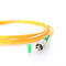 Apc Sc σκοινί μπαλωμάτων οπτικών ινών PVC G657a 5m τηλεπικοινωνιών cOem