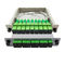 Συνδετήρας Sc θραυστών 1x8 PLC οπτικών ινών τύπων καρτών εισαγωγής/APC SC/UPC