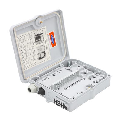 12 τελικό κιβώτιο IP65 υλικών FTTH ABS PC λιμένων αδιάβροχο