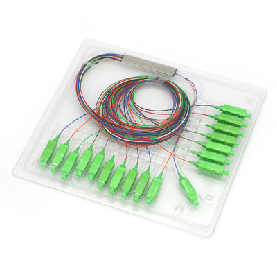 2x16 σωλήνας 1m χάλυβα APC Sc παθητικός θραύστης PLC οπτικών ινών